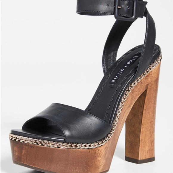 Alice and Olivia Faira Platform Sandals - Picture 2 of 8